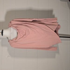 Athleta Blush Drape Sweatshirt